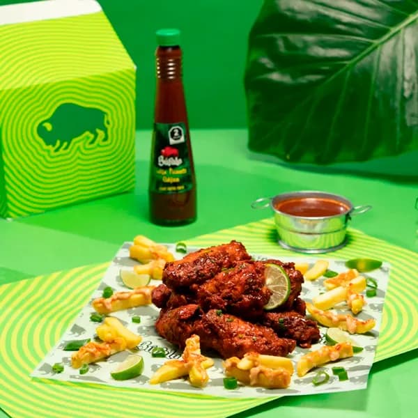 Receta de alitas de búfalo