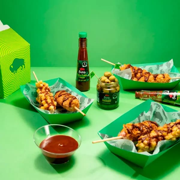 Receta de Banderillas Búfalo