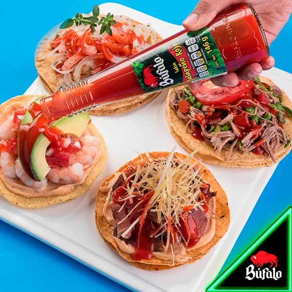Charola de Tostadas